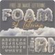 Free Foam 3D Lettering