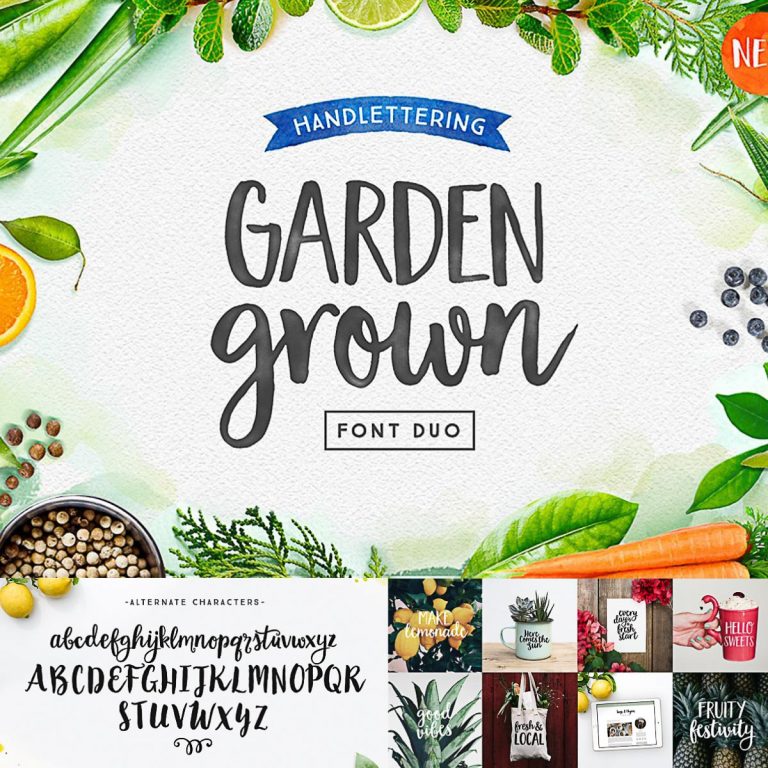 Garden Grown Font | Free Download