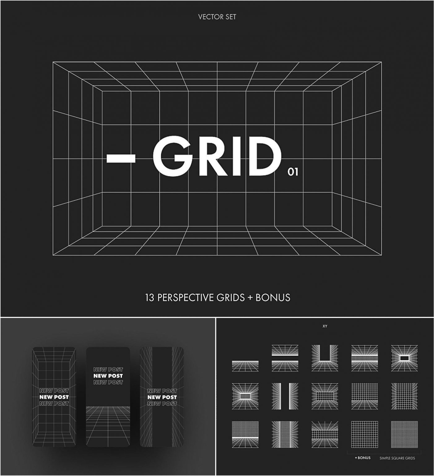 Vector Perspective Grid | Free download