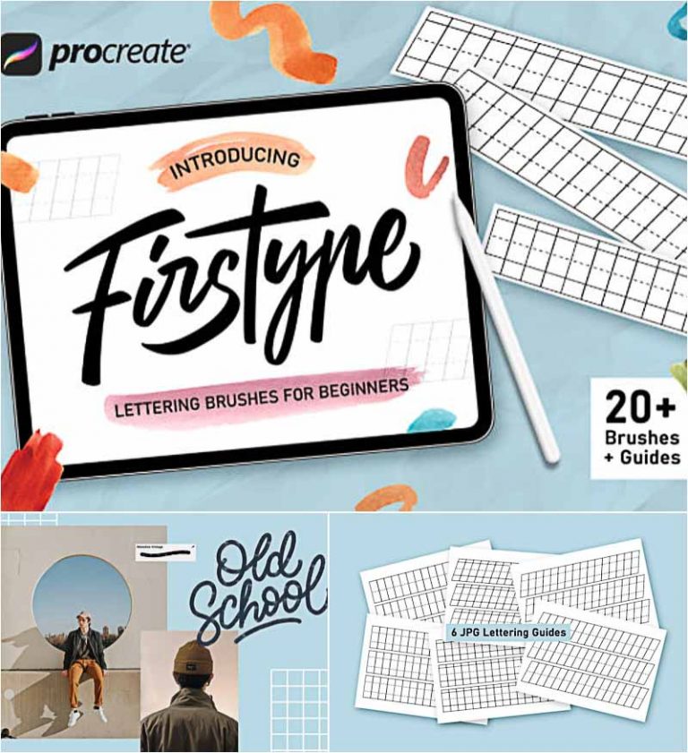 procreate lettering brushes free download