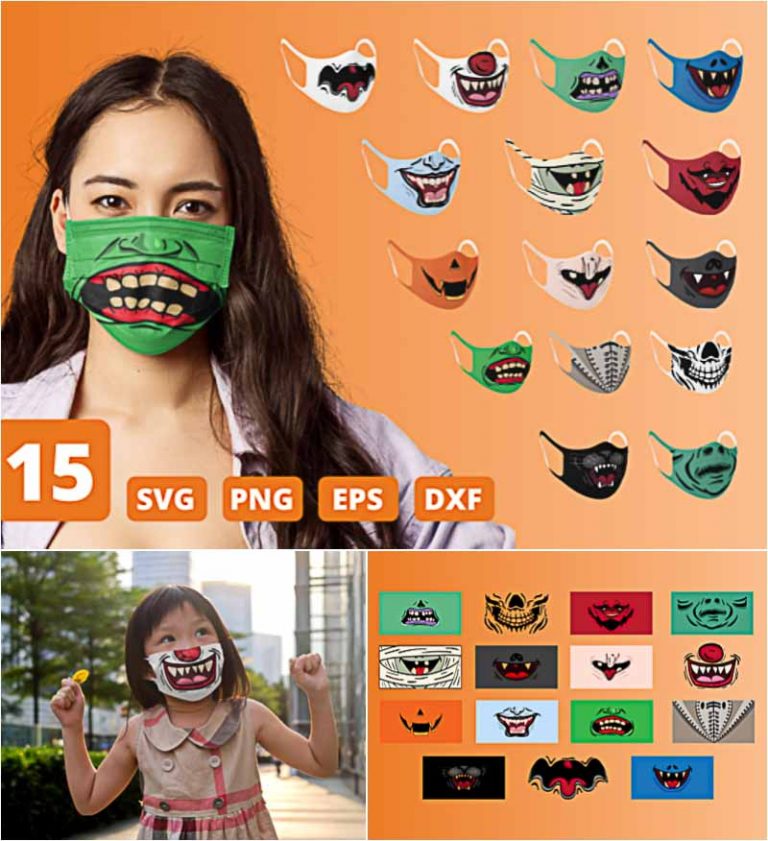 halloween-funny-face-mask-patterns-free-download