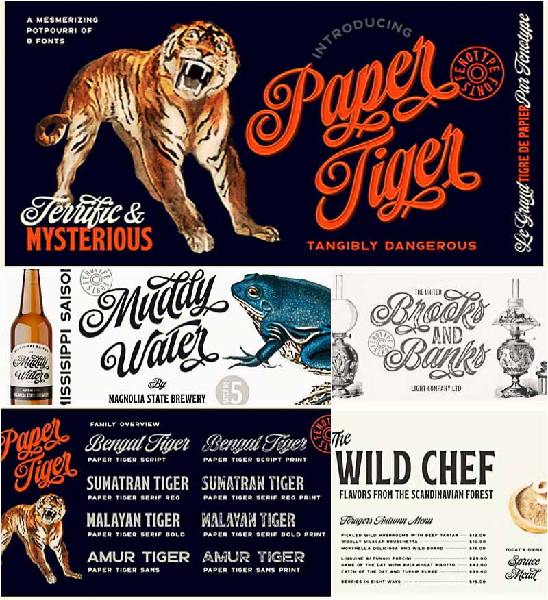 paper tiger font free download
