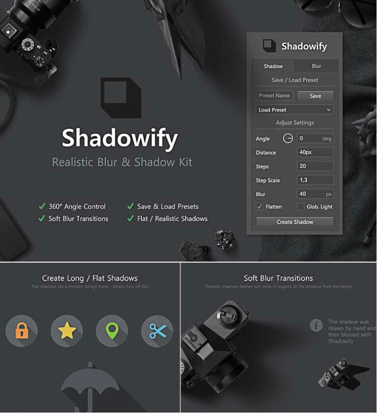 shadowify photoshop plugin free download