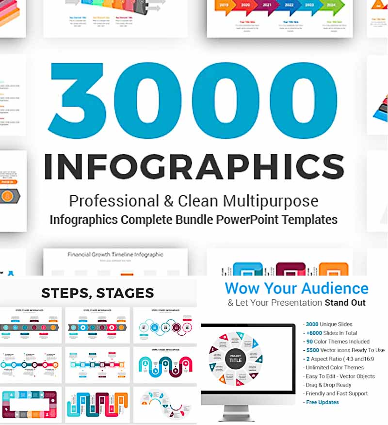 free editable infographics for powerpoint