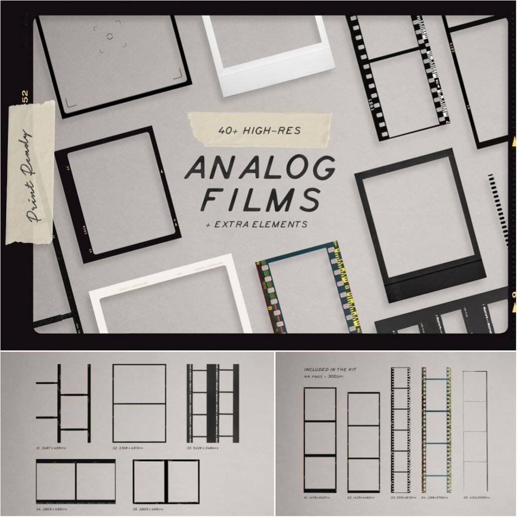 Download Analog Film Frames Kit | Free download