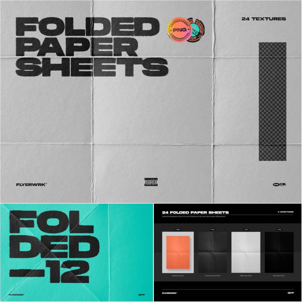 Folded-Paper-Sheets-Mockup | CGIspread
