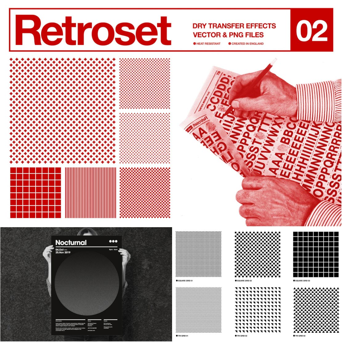 Retro-Dry-Transfer-Effects | CGIspread