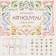 Art Nouveau Vector Graphic Collection