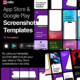 Appstore and Google Play Screenshot Templates