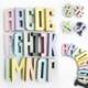 Alphabet Papercraft 3D Template