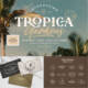 Tropica Gardens Font Trio