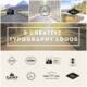 8 Typography logotypes and labels creative collection