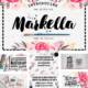 Markella font with cyrillic typeface