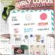 Girly logo business creation kit