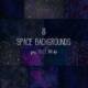 Space backgrounds collection