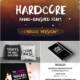 hardcore brush cyrillic font