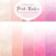 Ombre pink backgrounds