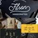 Filson hand drawn typeface with extras
