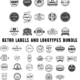 Vintage labels and logotypes bundle 