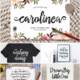 Carolinea hand drawn typeface