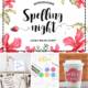 Spelling night font 