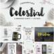 Celestial script font 