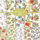 Floral digital papers set 