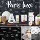 Paris luxe typography logo