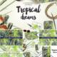 Tropical dreams pattern collection
