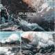 Splashing waves photo pack