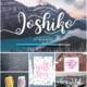 Joshico typeface
