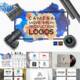 Camera film production logo templates